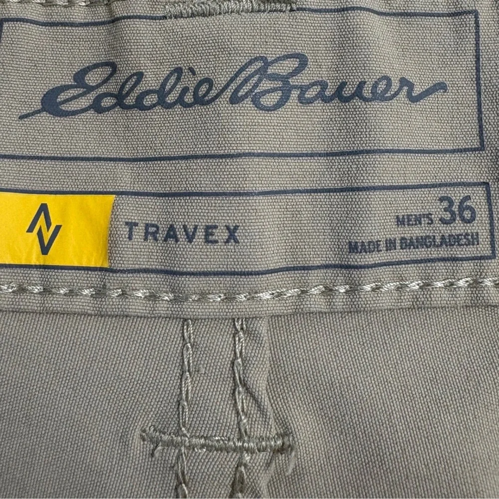 Eddie Bauer Horizon Guide Chino Shorts Mens 11507893 Khaki Tan Stretch Nylon